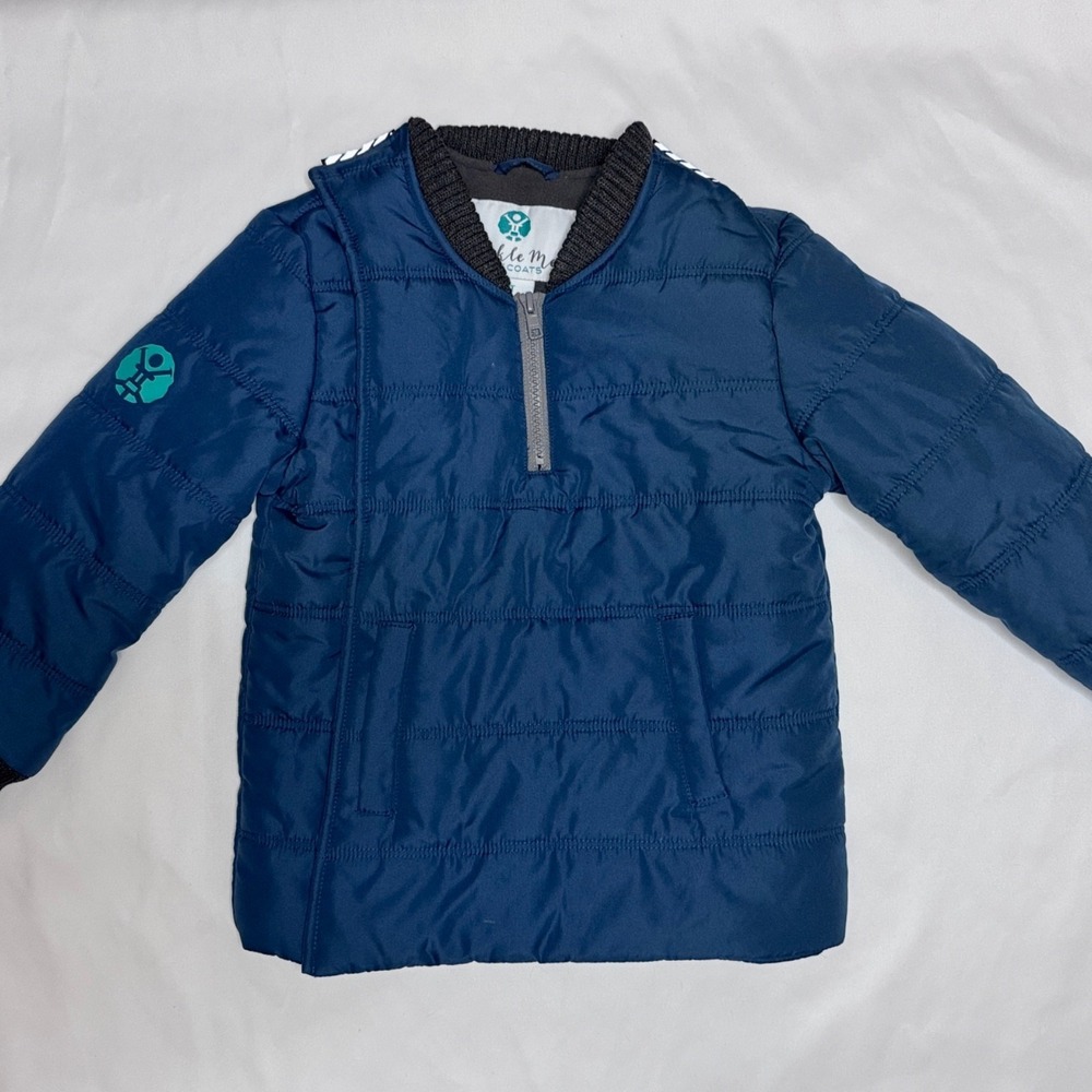 Buckle Me Baby Brand Coat- Toddler Size 4T Car Seat Jacket Side Zipper